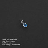 House Stone - Blue x Silver