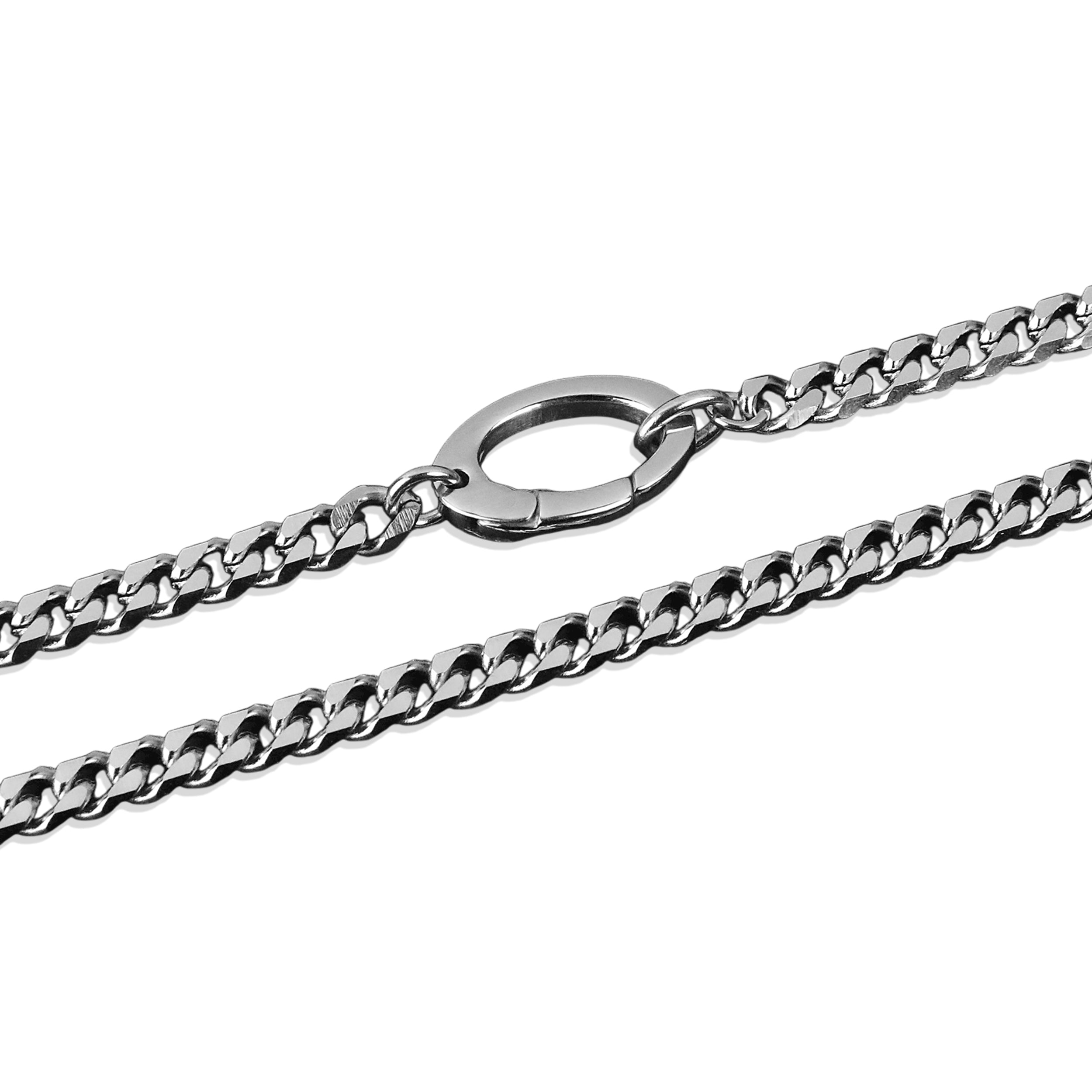 Keeper Cuban Chain - Silver 5mm