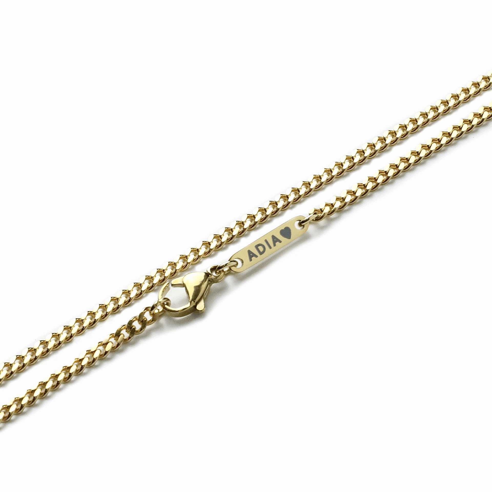 Personalized Cuban Chain - Gold 3mm