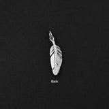 Feather Amulet - Silver