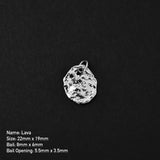Lava Amulet - Silver