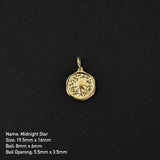 Midnight Star Amulet - Gold