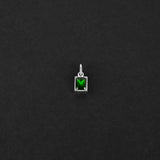 Mini Envy Amulet - Silver x Green