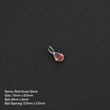 House Stone - Red x Silver