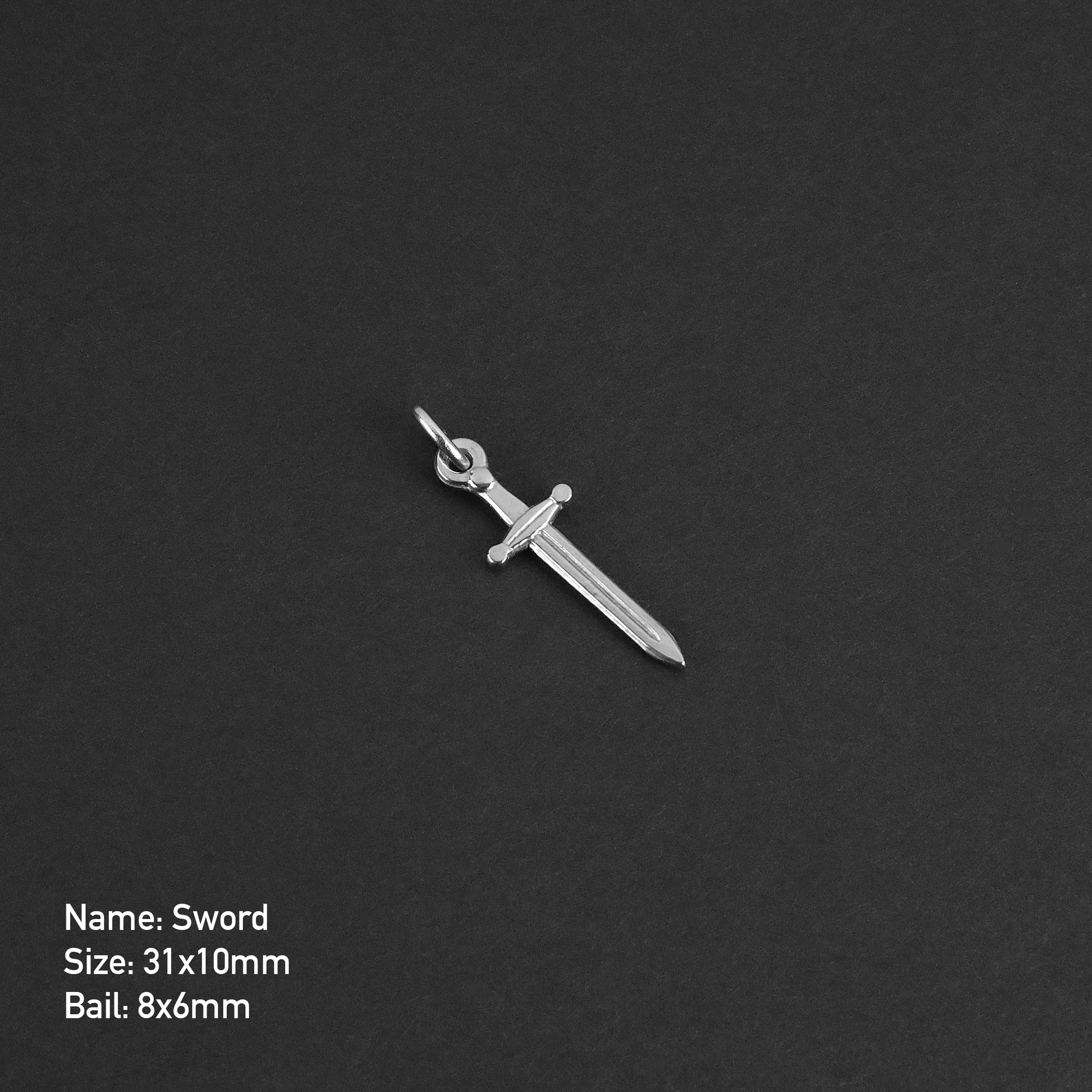 Sword Keeper Amulet - Silver