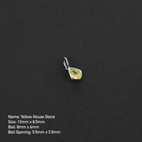 House Stone - Yellow x Silver