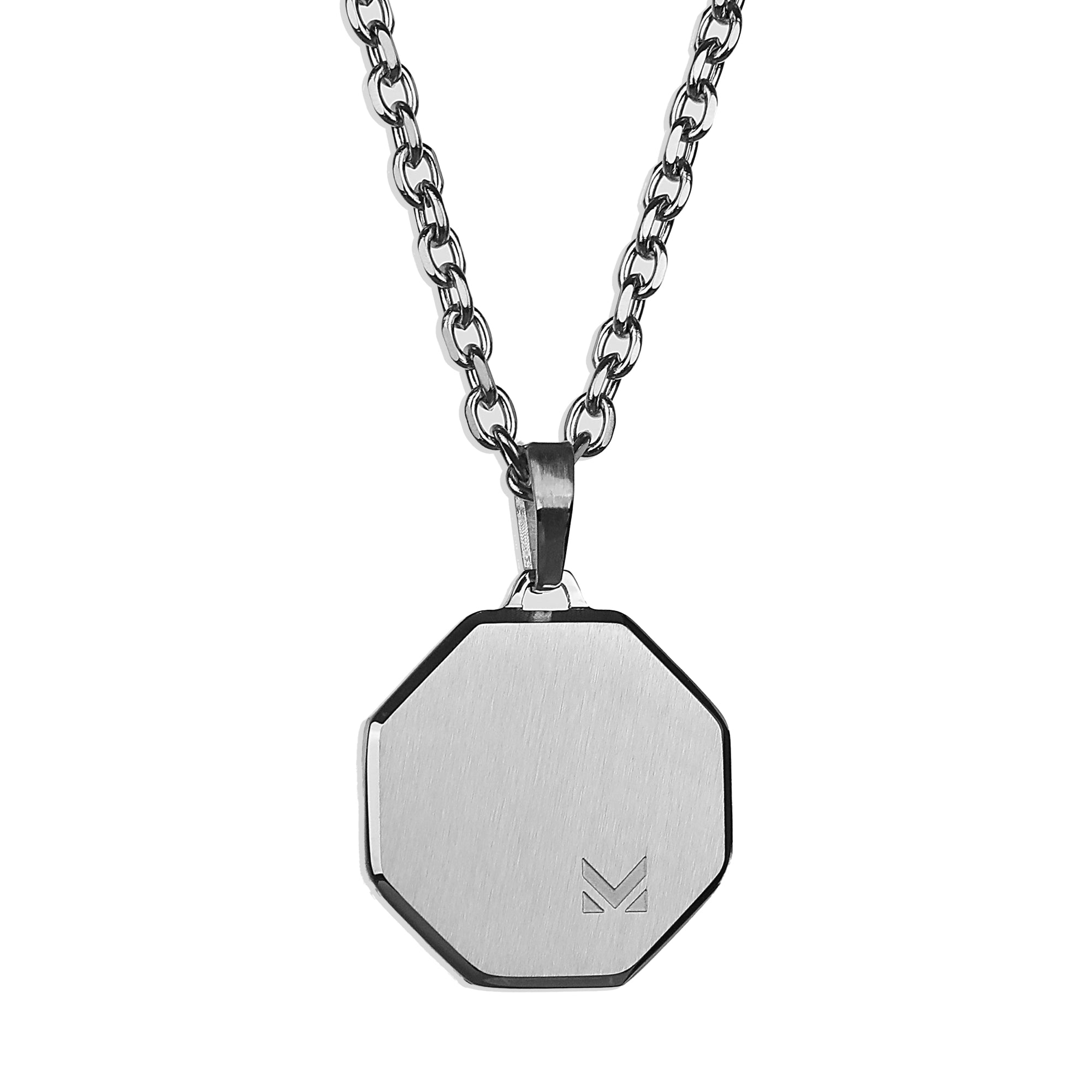 Glyph Octad Necklace - Silver