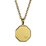 Glyph Octad Necklace - Gold