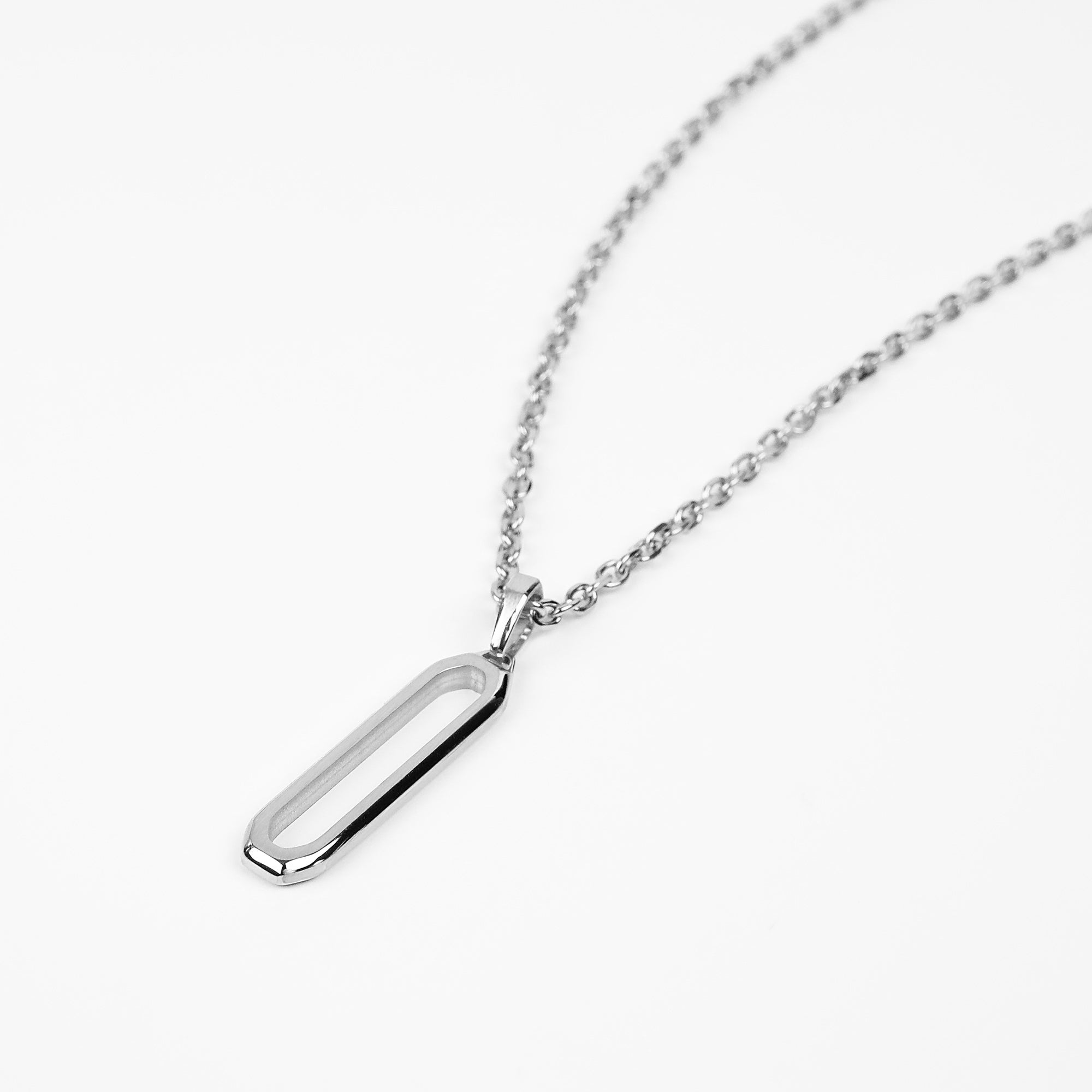 Nomad Bar Necklace - Silver