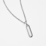 Nomad Bar Necklace - Silver