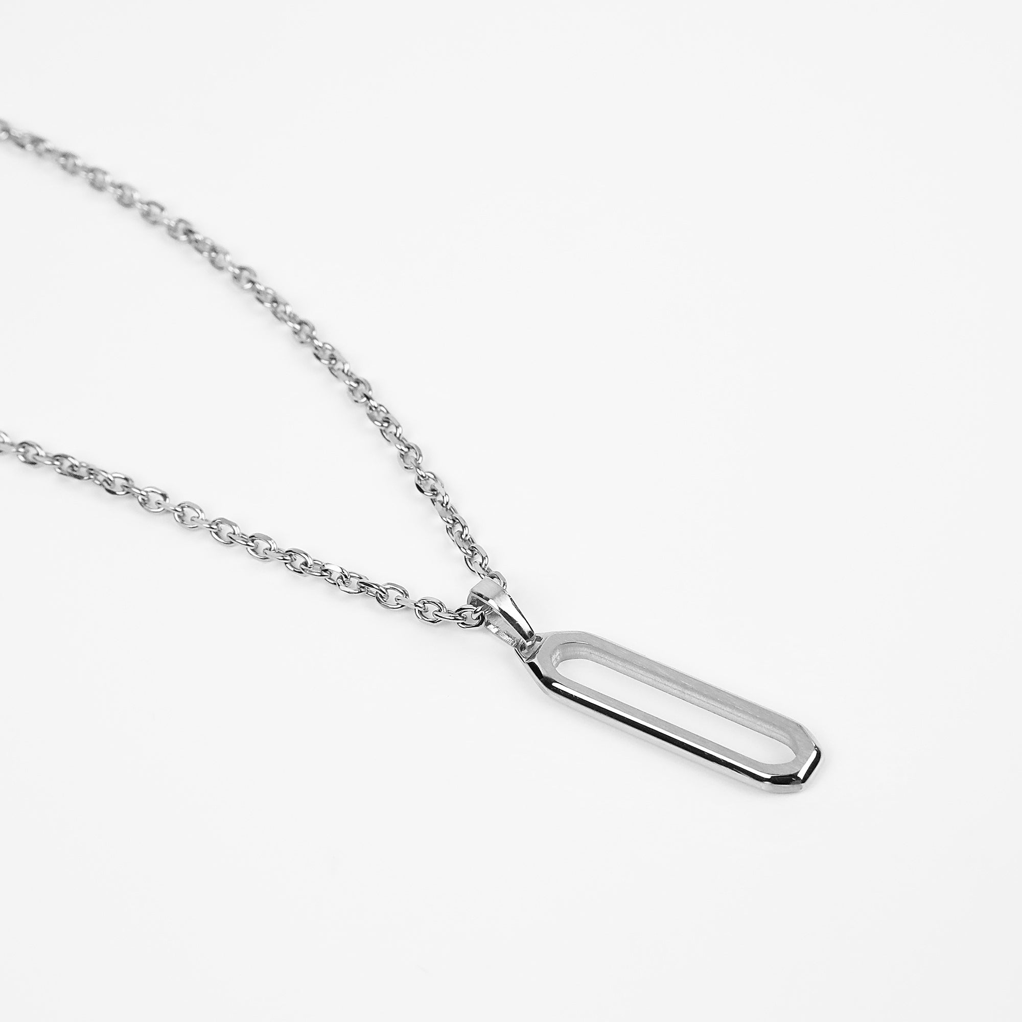 Nomad Bar Necklace - Silver