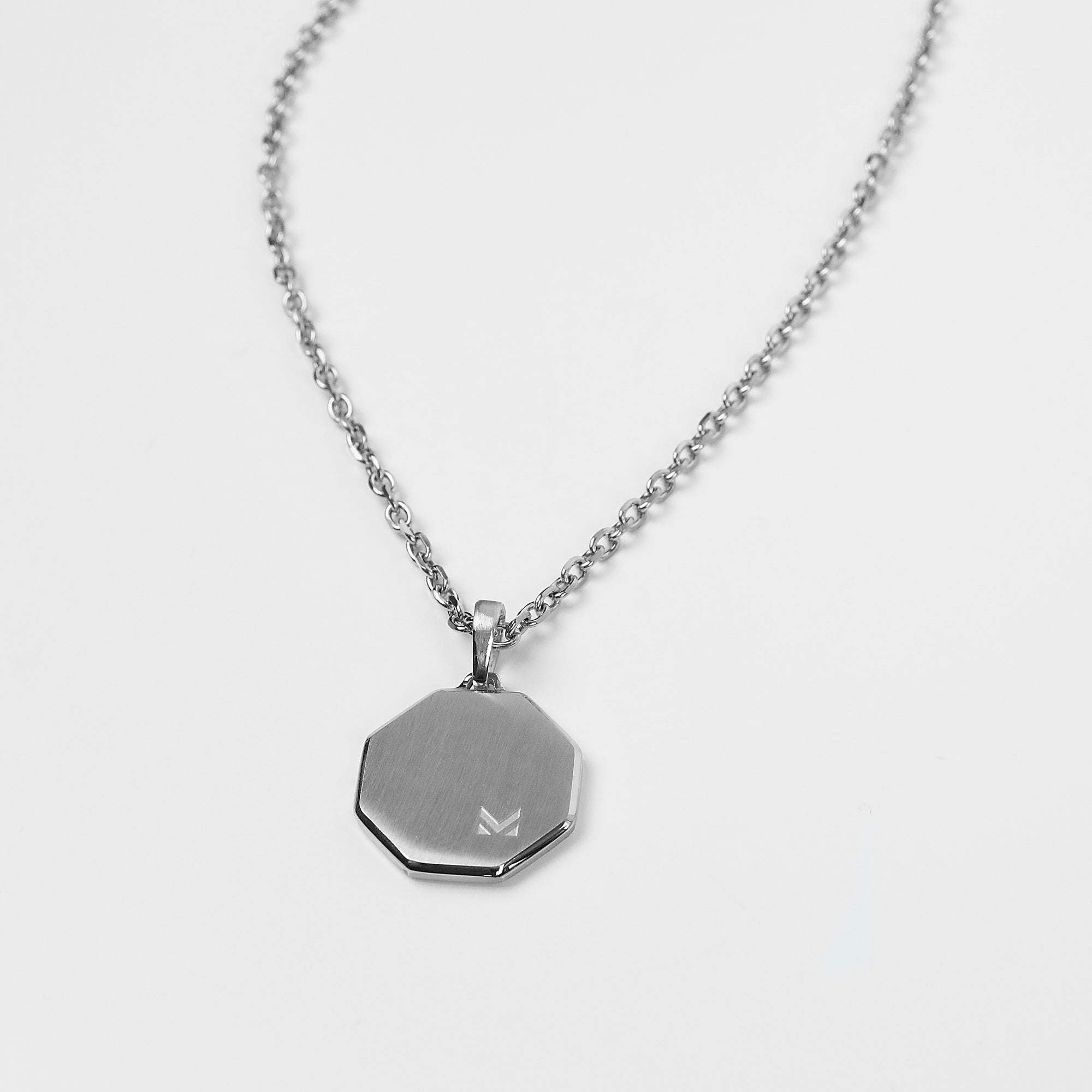 Glyph Octad Necklace - Silver