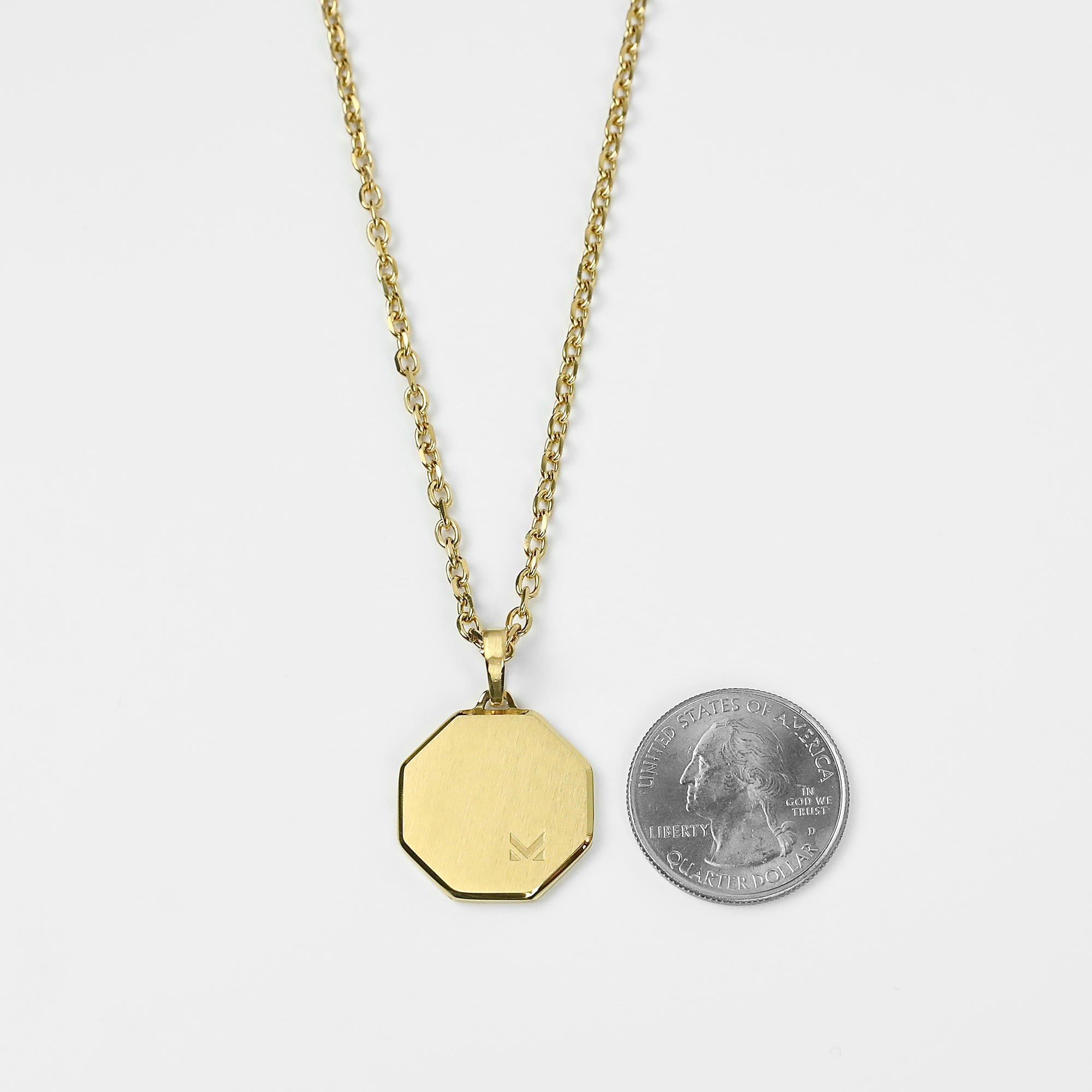 Glyph Octad Necklace - Gold