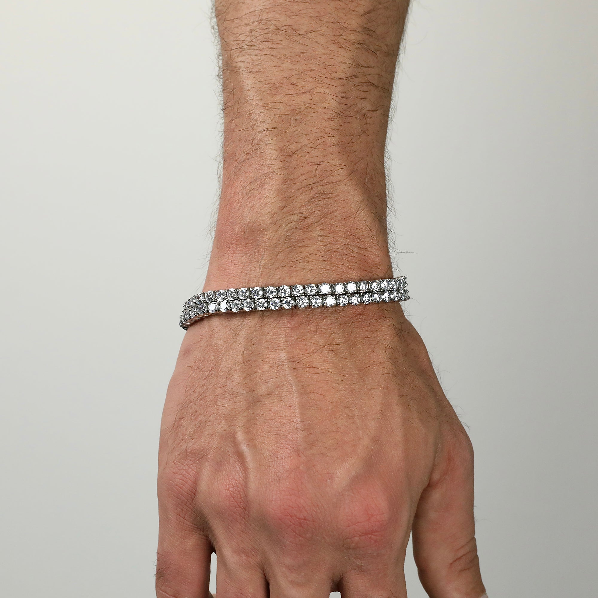 Tennis Bracelet - Silver 4mm