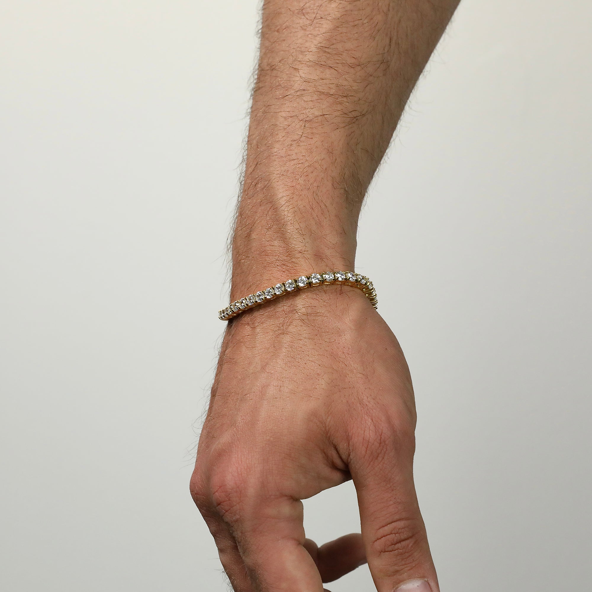 Tennis Bracelet - Gold 4mm