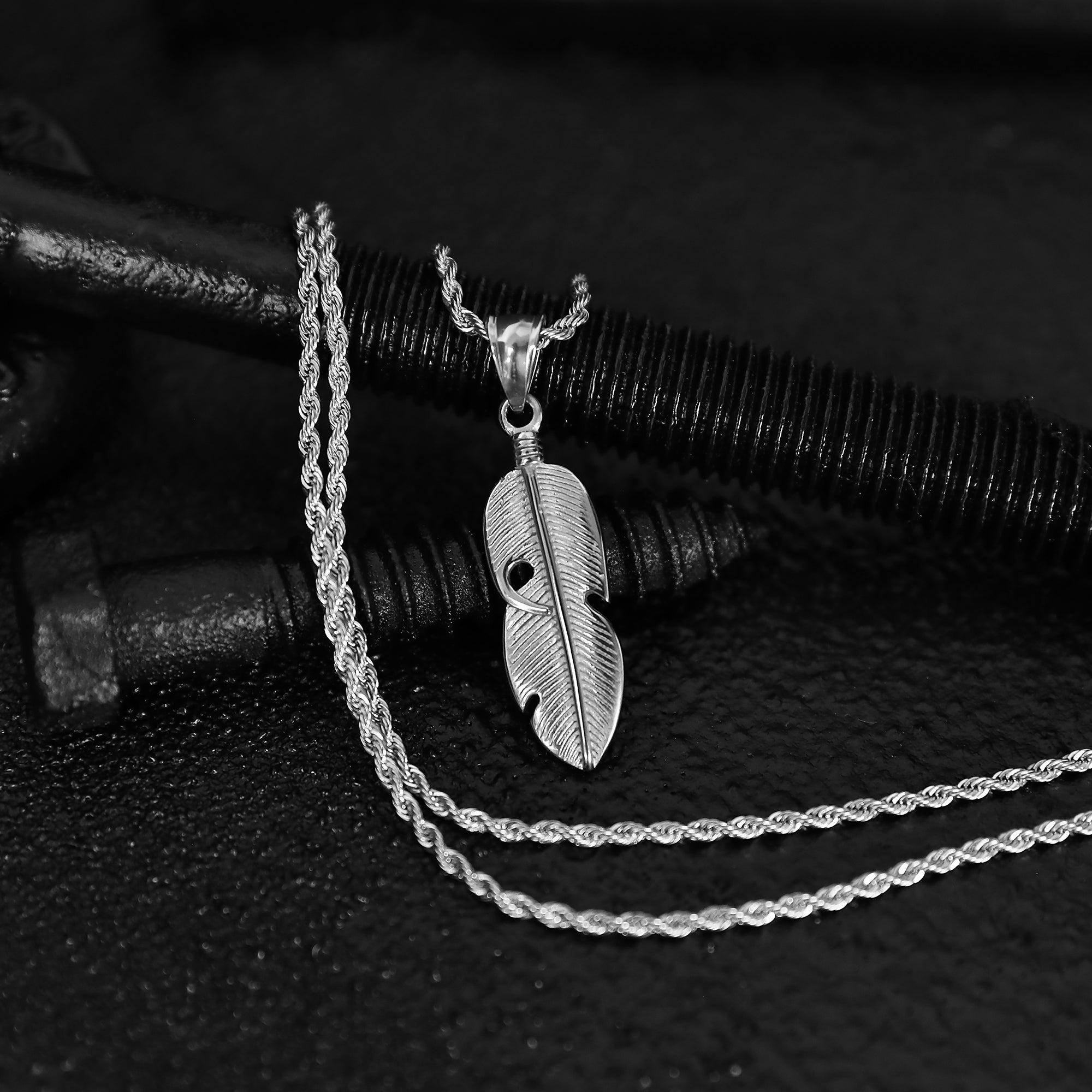 Flight Necklace - Silver