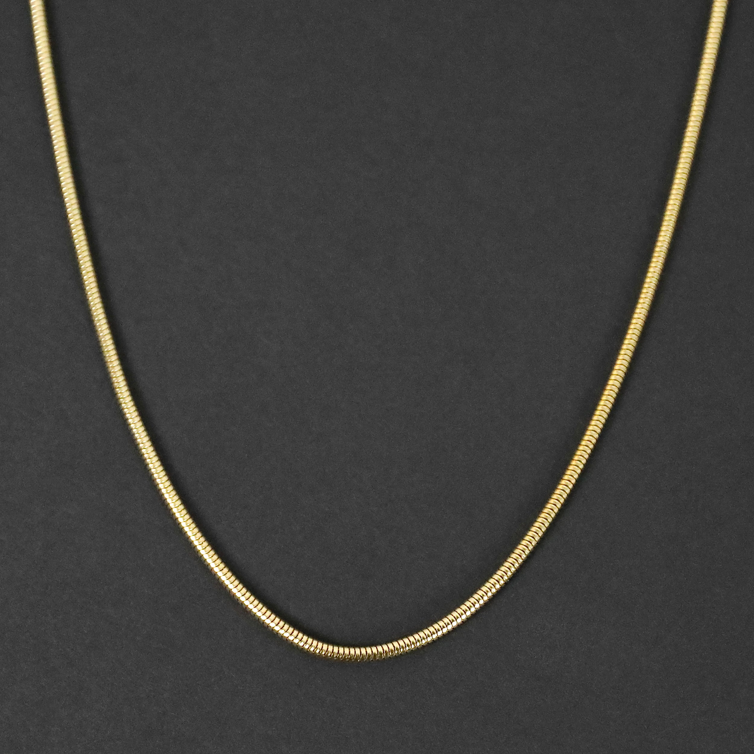 Snake Chain Necklace - Gold 2.4mm