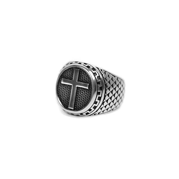 Cross Ring - Silver