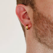 Round Earring - 4mm Gold