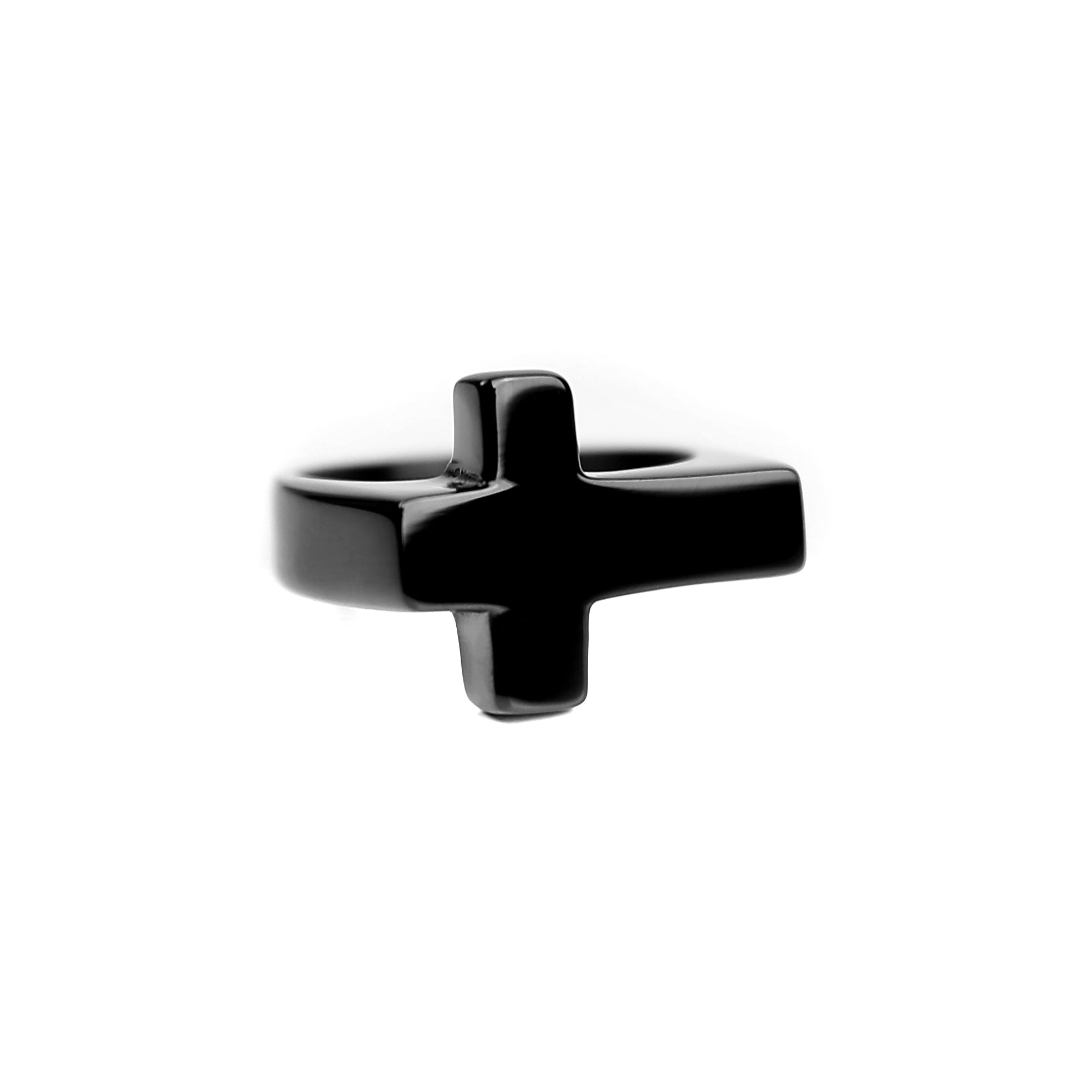 Cross Ring - Black