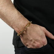 Element Pave Bracelet - Gold 9mm