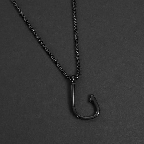 Hook Necklace - Black