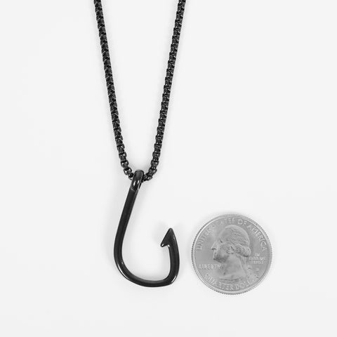 Hook Necklace - Black