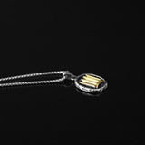 Crown Necklace - Silver x Gold