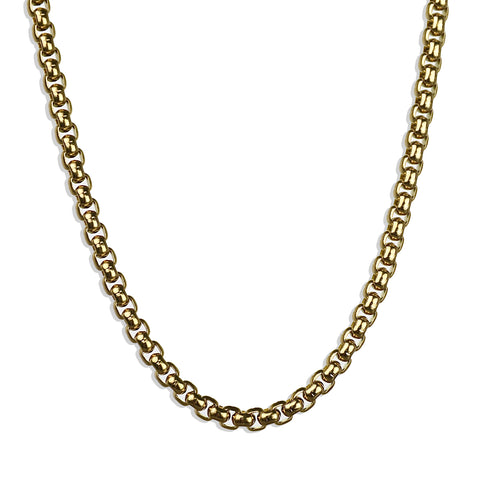 Box Chain Necklace - Gold 3.5mm