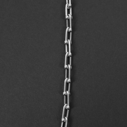 Connective Chain Necklace - Silver 7.5mm