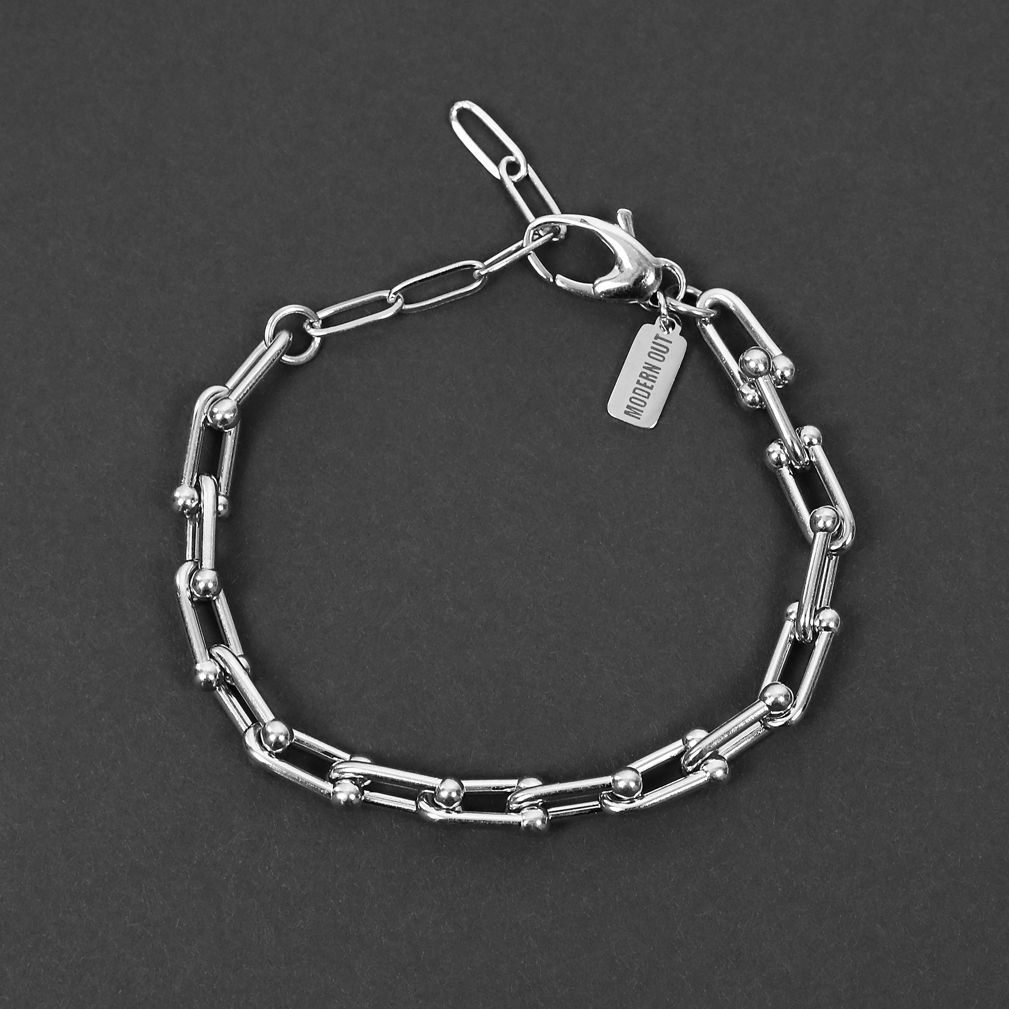 Connective Chain Bracelet - Silver 7.5mm