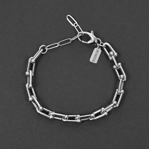 Connective Chain Bracelet - Silver 7.5mm