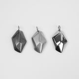 Wishing Stone Necklace - Aged Silver