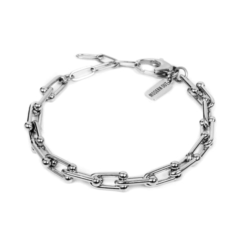 Connective Chain Bracelet - Silver 7.5mm