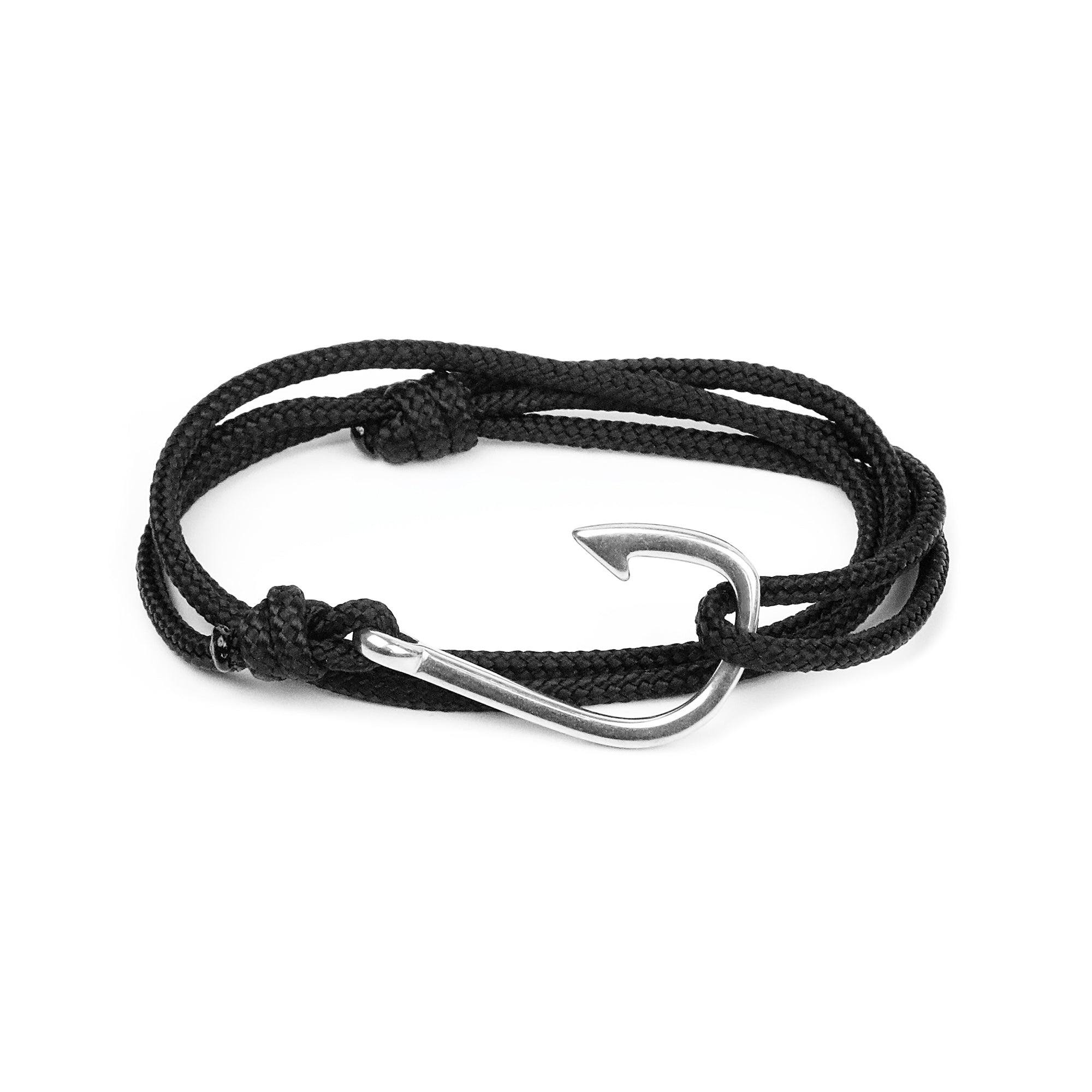 Hook Rope Bracelet - Silver
