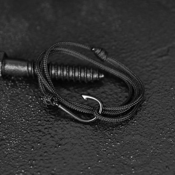 Hook Rope Bracelet - Black