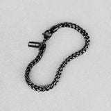 Franco Chain Bracelet - Black 5mm