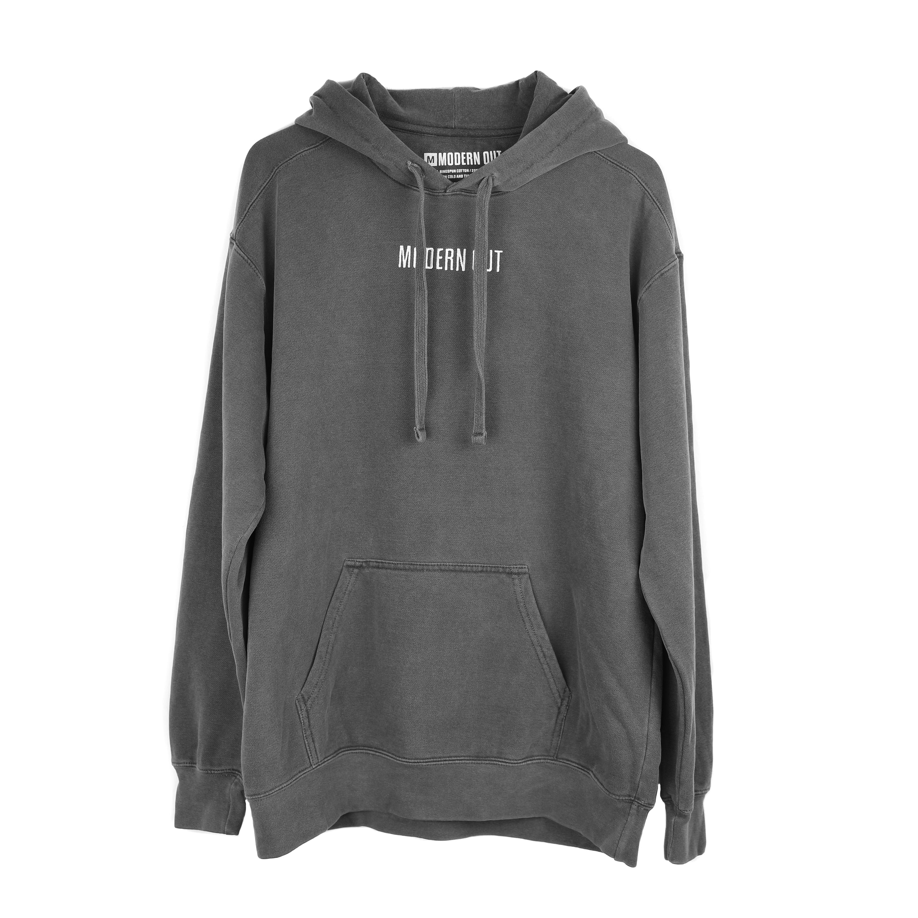 Hoodie - Washed Charcoal