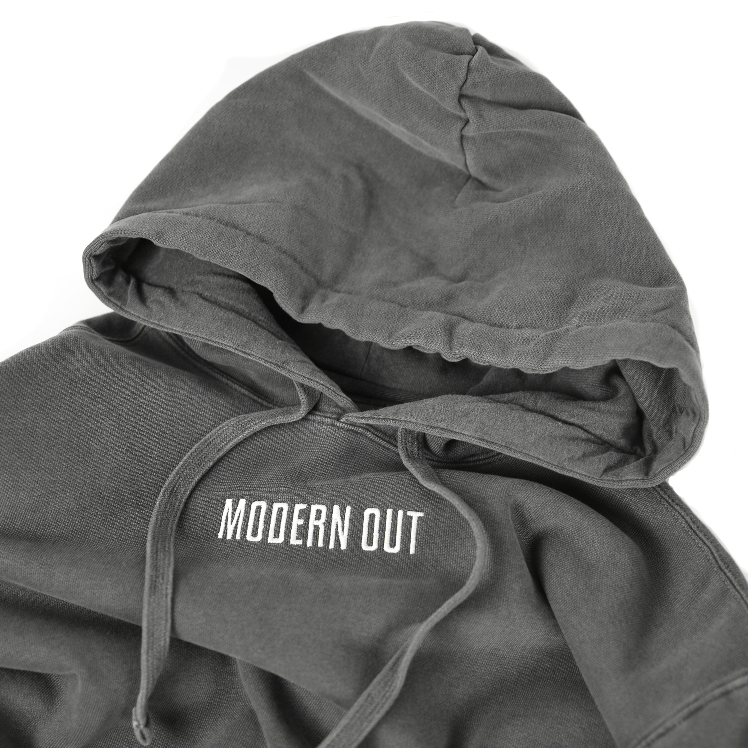 Hoodie - Washed Charcoal