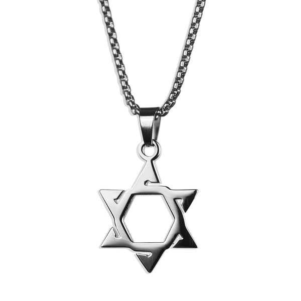 Star of David Necklace - Silver