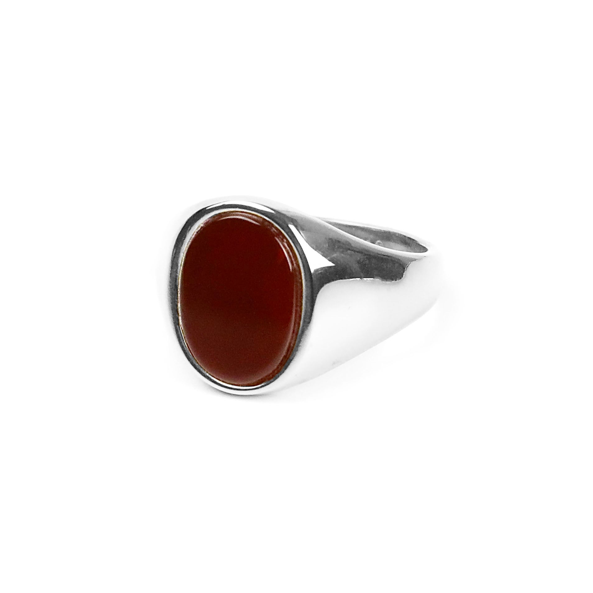 Stone Ring - Silver