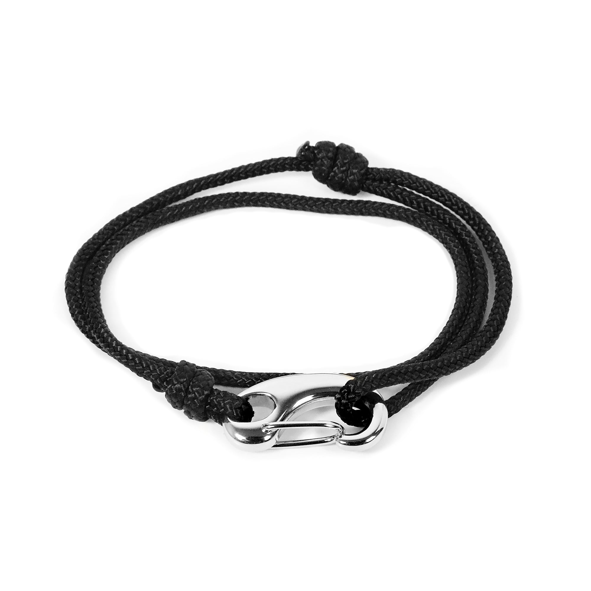 Rope Bracelet - Silver Clasp