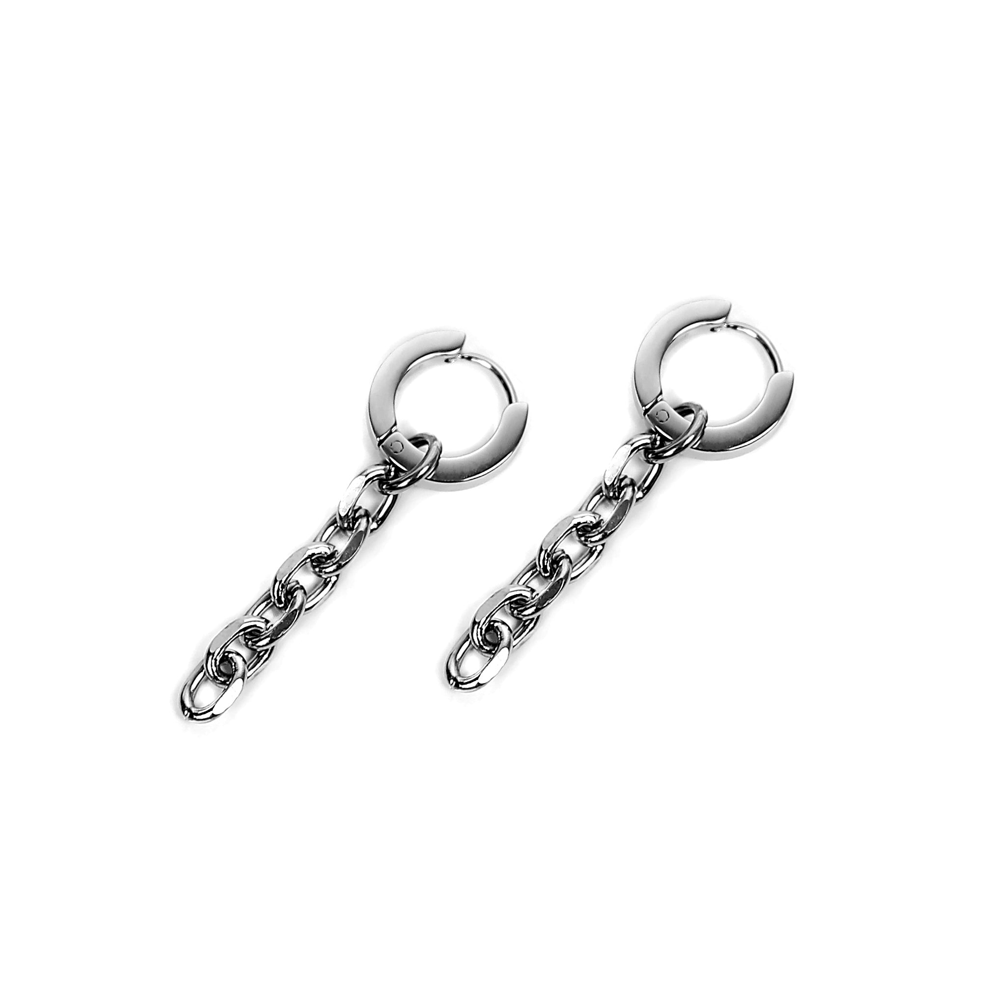 Chain Earring - Silver