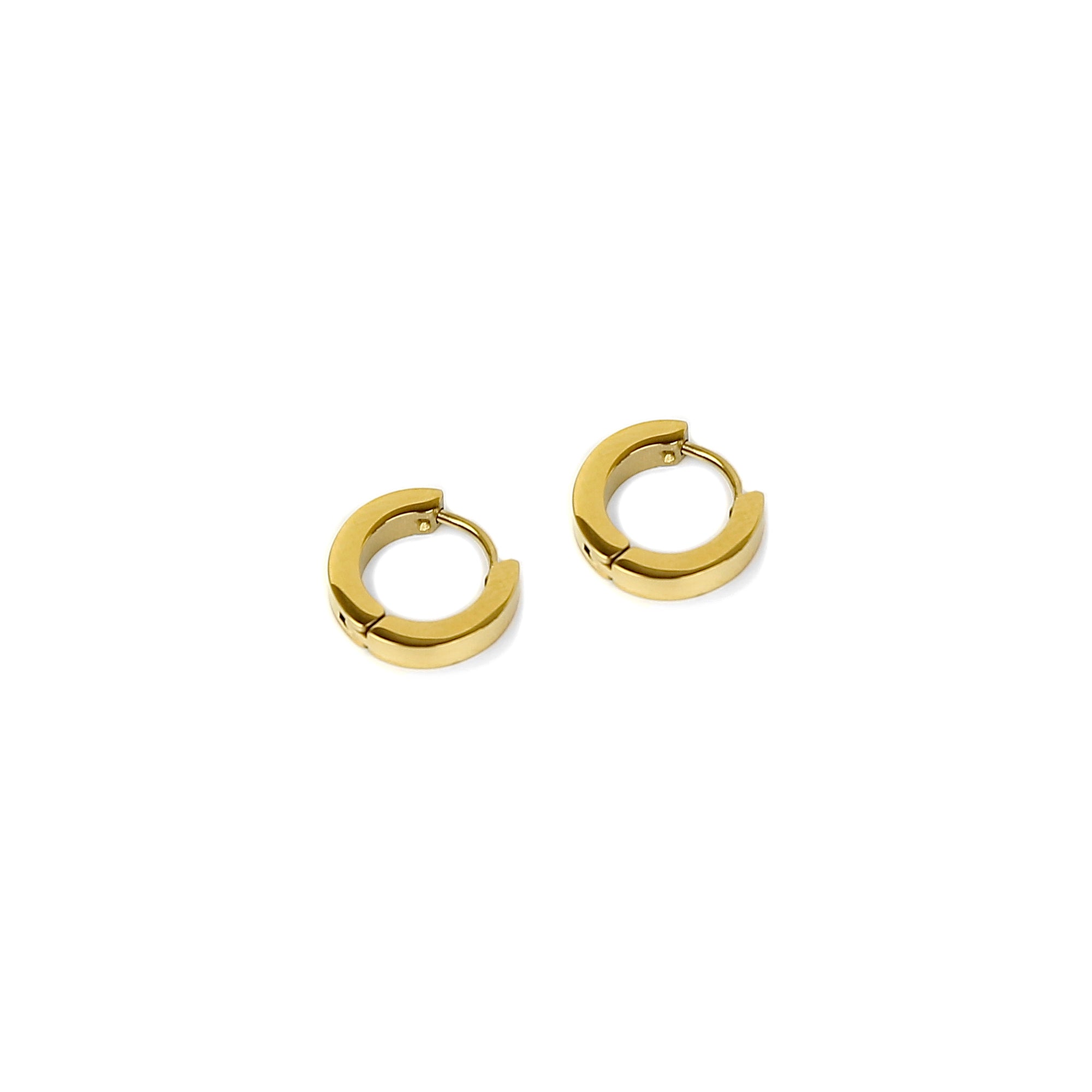 Round Earring - 3mm Gold