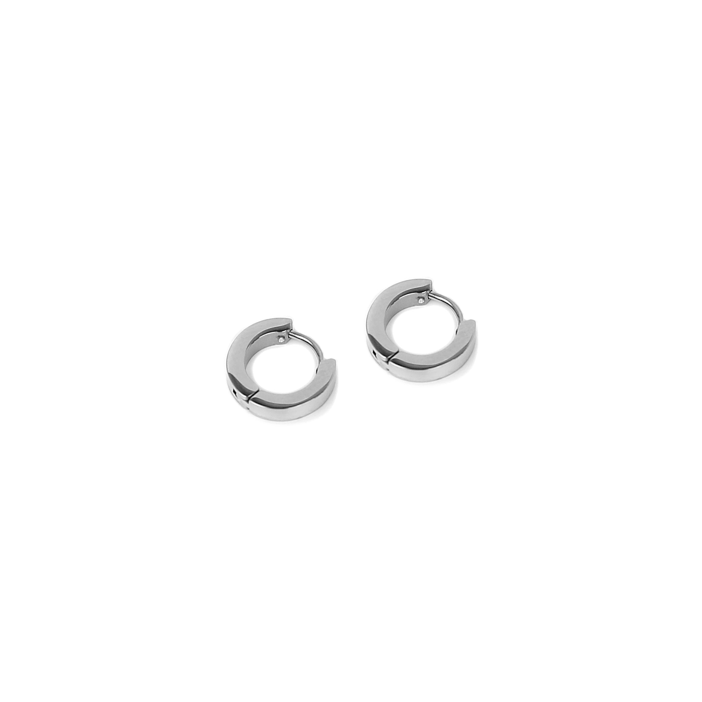 Round Earring - 3mm Silver
