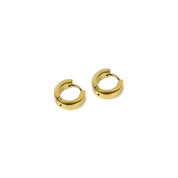 Round Earring - 4mm Gold