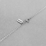Bold Cross Necklace - Silver