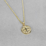 Fleur De Lis Necklace - Gold