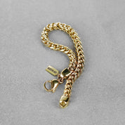 Franco Chain Bracelet - Gold 6mm