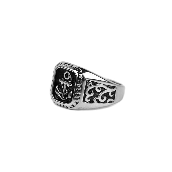 Anchor Ring - Silver